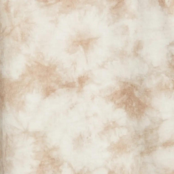 #11 Tie Dye Hoodie T-Shirt Lightweight Pullover Hoodie Tee MED Khaki Cotton - Picture 5 of 5